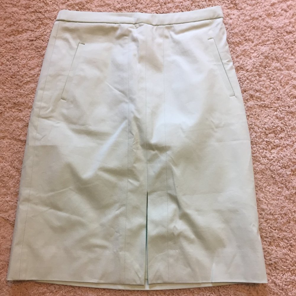 J. Crew A-line Skirt in Bi-Stretch Cotton